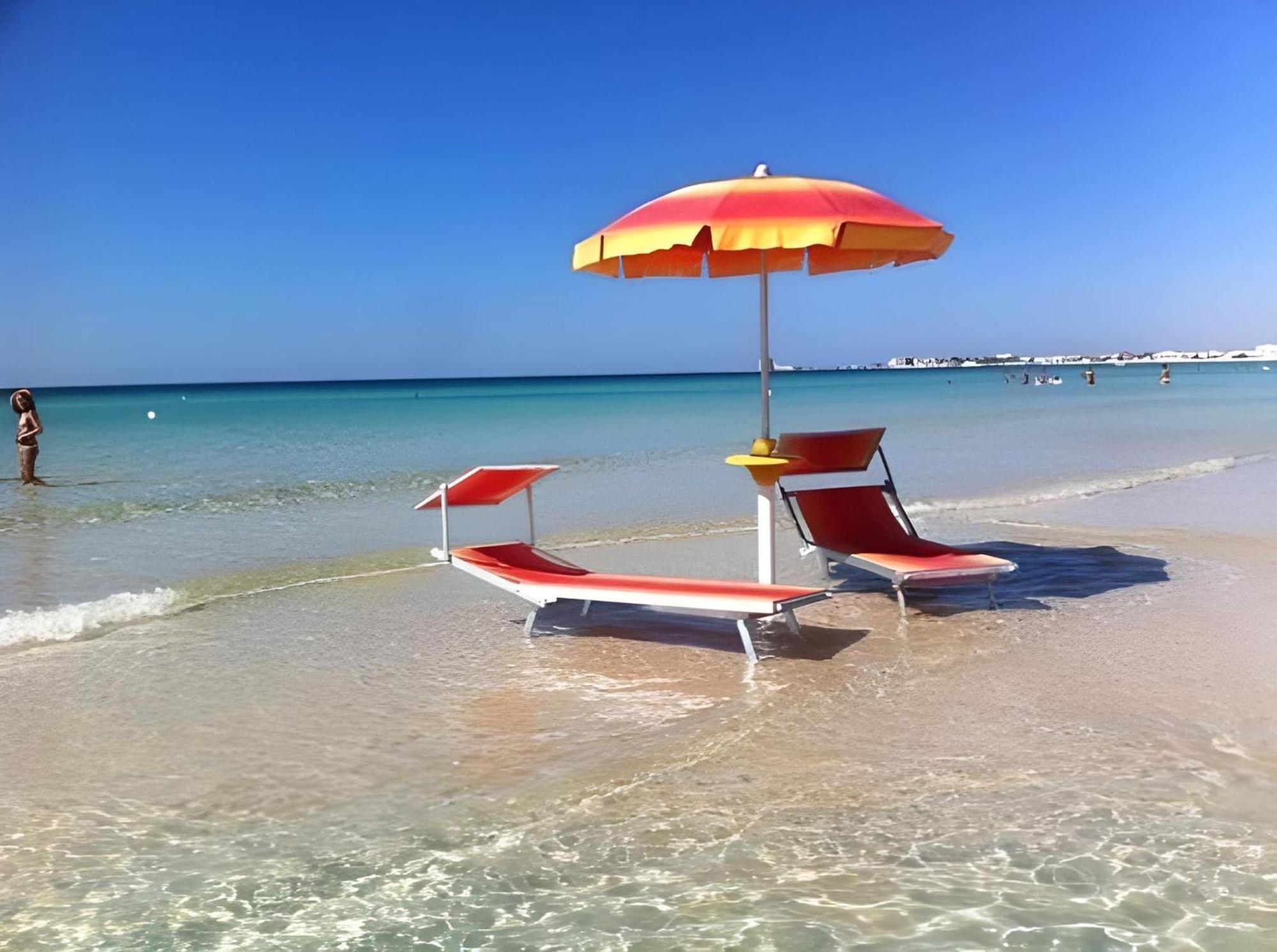The Sea View Panoramic Villa Porto Cesareo Exteriör bild