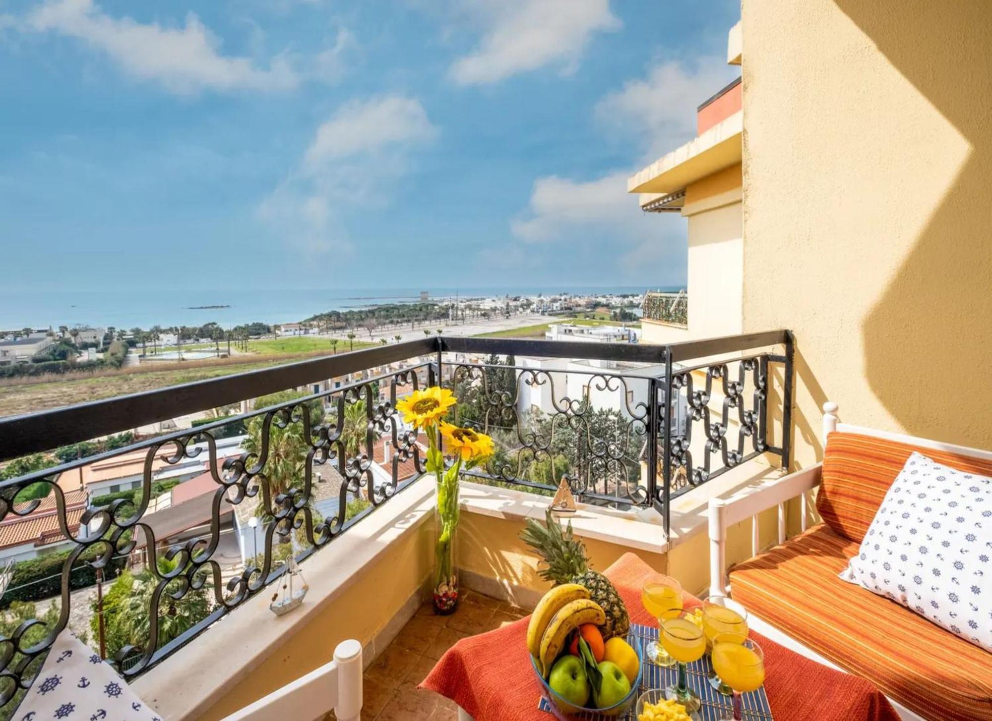 The Sea View Panoramic Villa Porto Cesareo Exteriör bild
